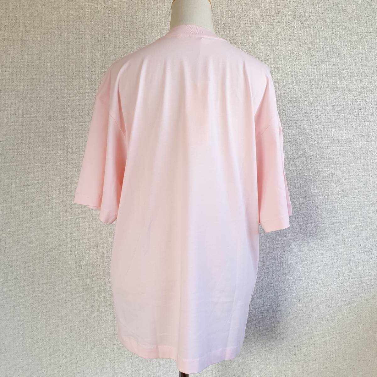 【【新品・未使用】MARNI KIDS ロゴプリントコットンTシャツ　ピンク　IT36　THJET49EPHUSCS11 LOC13_画像5