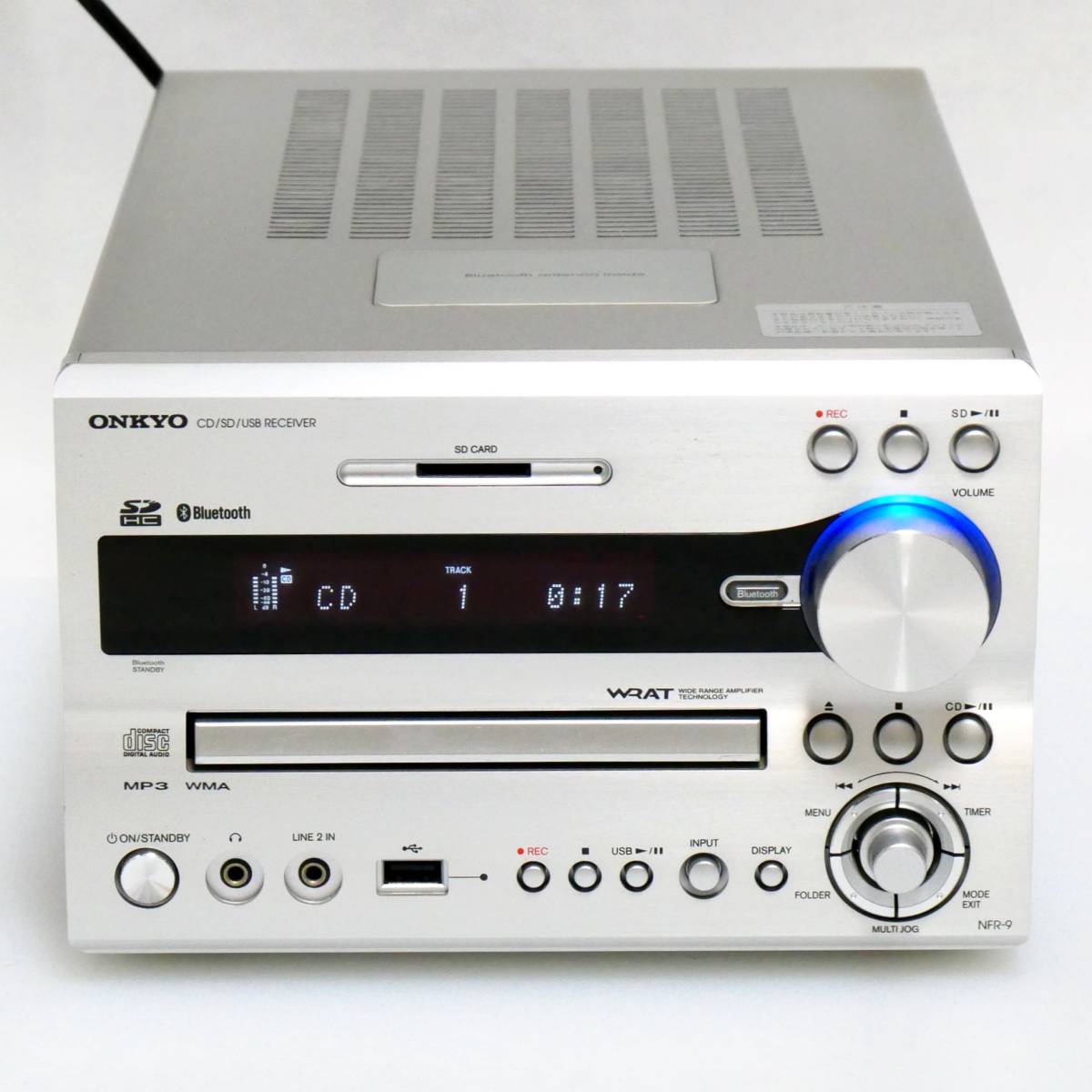 ONKYO NFR-9(S) CD/SD/USBレシーバー オンキョー チューナー アンプ_画像1