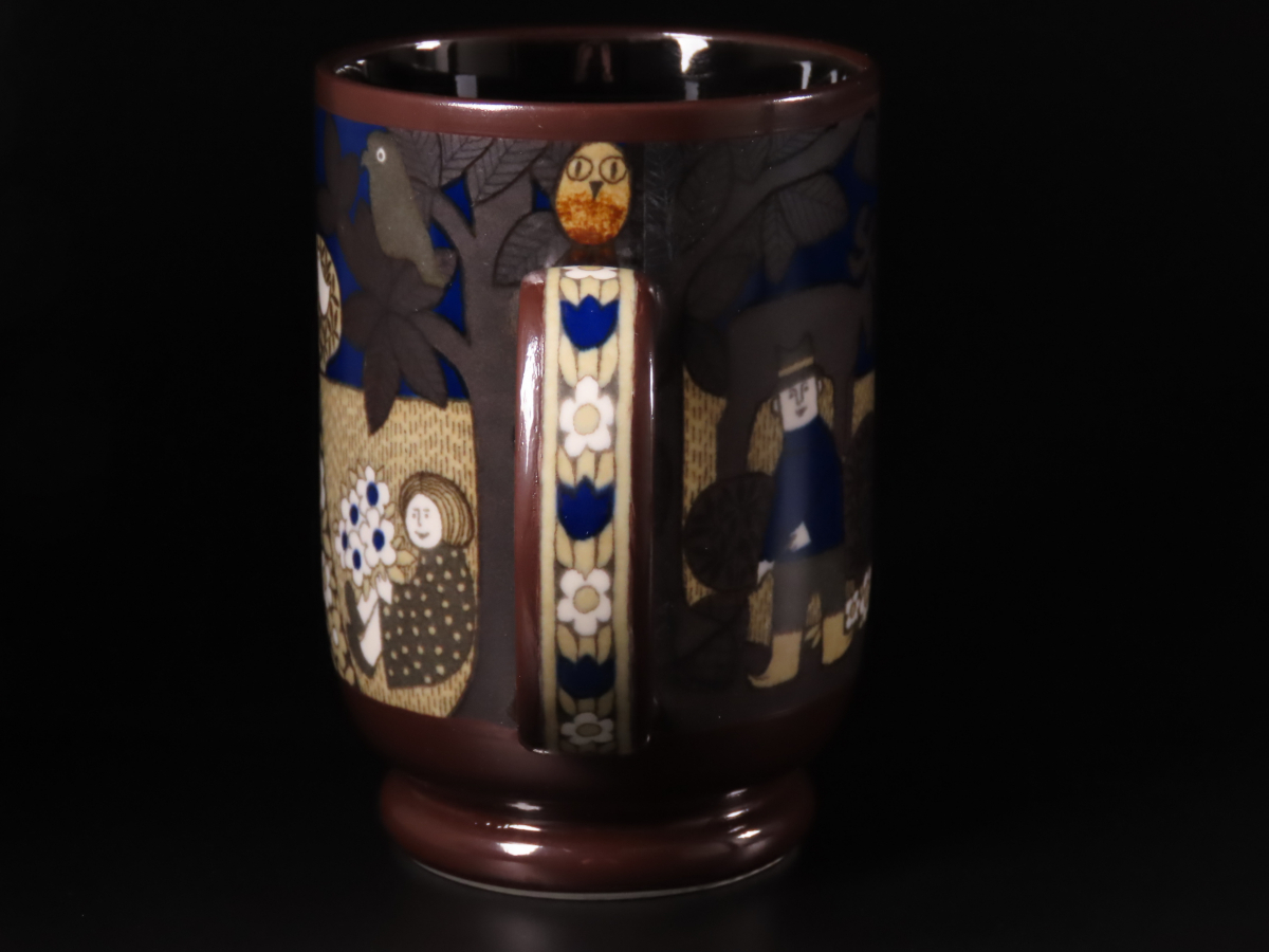 【ONE'S】キリンビアマグコレクション 1986年 ARABIA Kalevala アラビア カレワラ センチュリーエディション マグカップ KIRIN BEER MUG_画像4