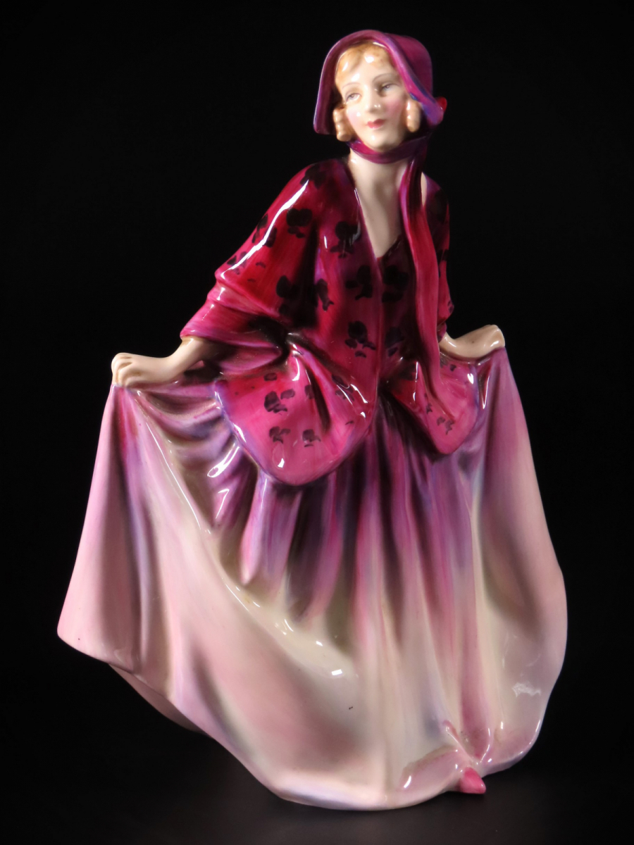 【ONE'S】ROYAL DOULTON/ロイヤルドルトン 『Sweet Anne』 フィギュリン 高18.5cm オブジェ 置物 西洋アンティーク 人形 西洋美術_画像2