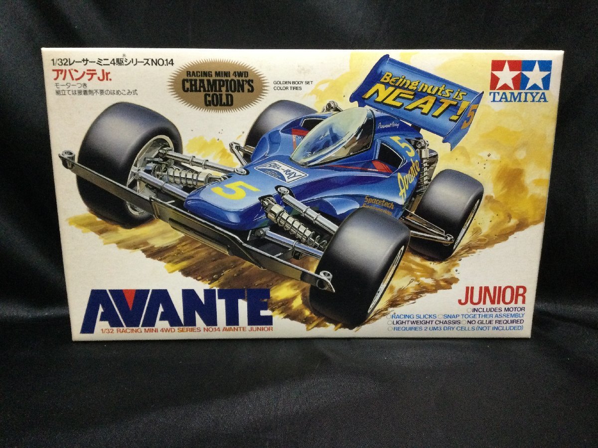 ★ ミニ四駆 1/32 ITEM 93001 【 アバンテJr. チャンピオンズゴールド 】 タミヤ レーサーミニ四駆 CHAMPIONS GOLD