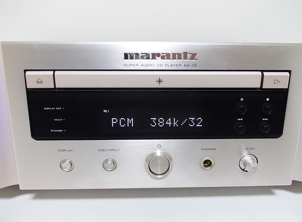 marantz　SA-12　USB-DAC搭載 SACD/CDプレイヤー　美品　マランツ_画像2
