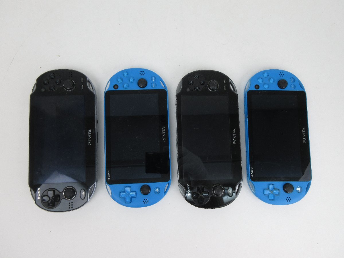 【ジャンク品】PS Vita　本体PCH-2000×2台　PCH-1000×2台　セット　【ゲーム-473】_画像1