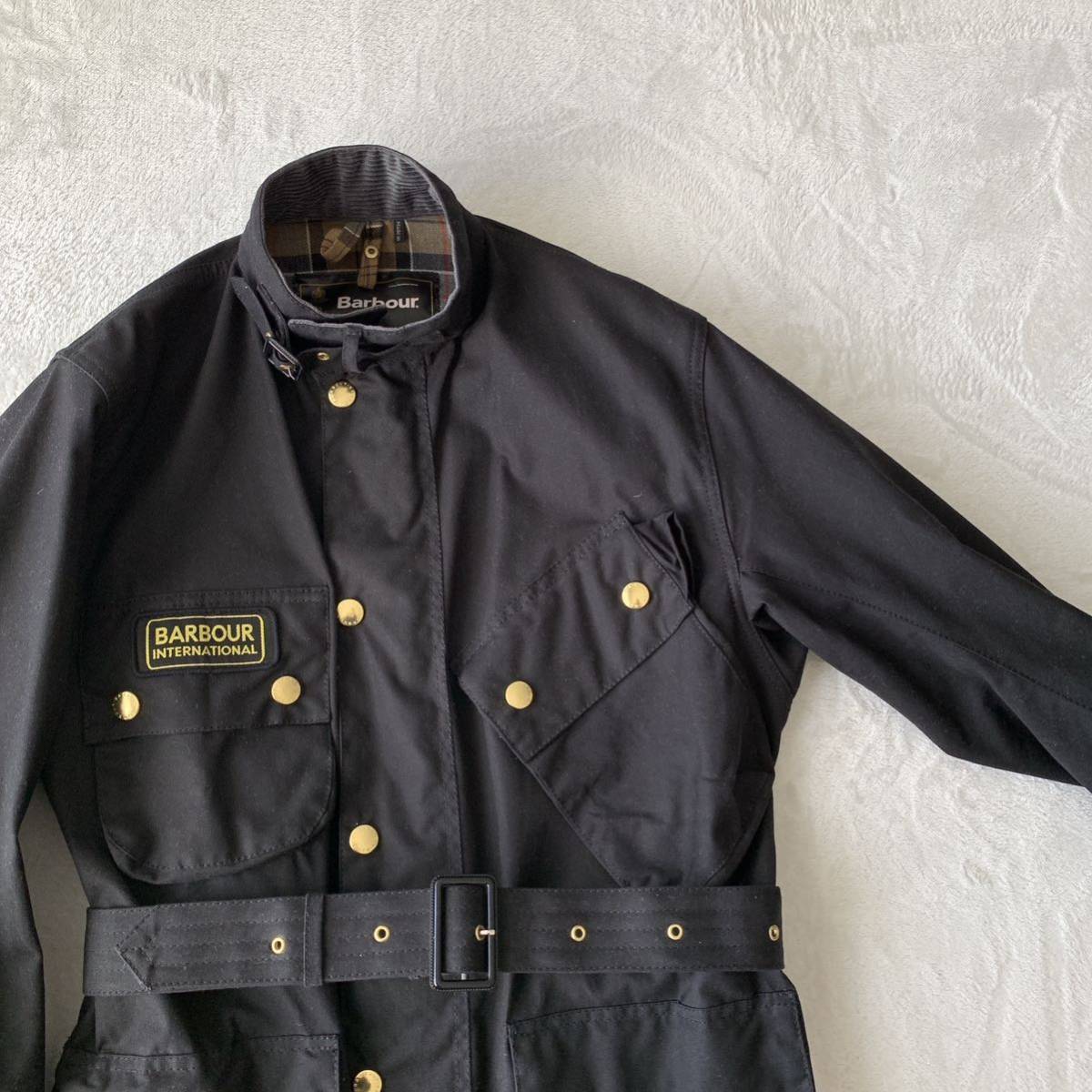 【美品】Barbour バブアー INTERNATIONAL ORIGINAL インターナショナル オリジナル ワックスドコットン オイルドジャケット_画像4