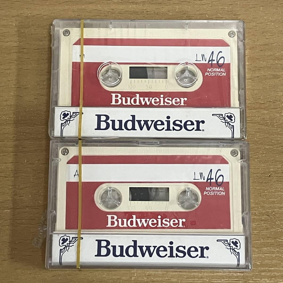 未開封♪ Budweiser バドワイザー カセットテープ 46分 2本　送料無料♪_画像2