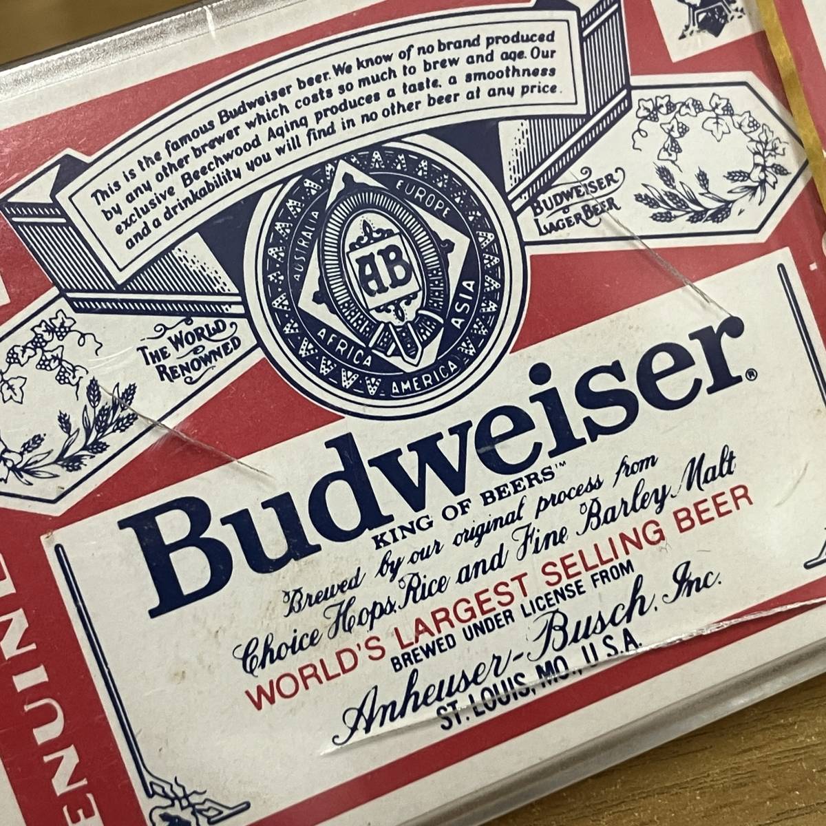 未開封♪ Budweiser バドワイザー カセットテープ 46分 2本　送料無料♪_画像4