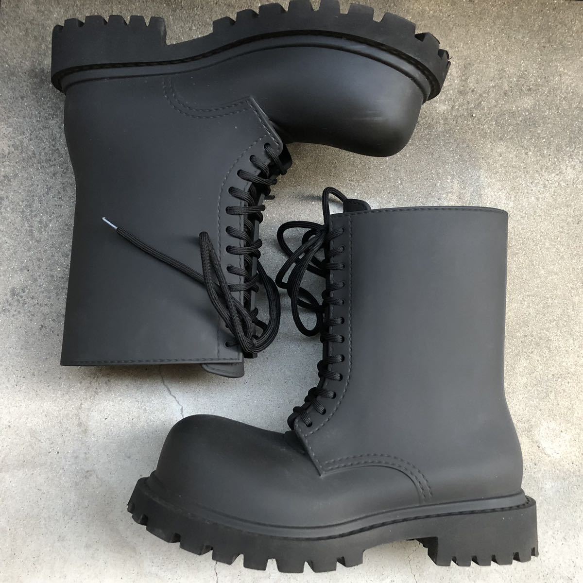 美品 BALENCIAGA バレンシアガ STEROID BOOTS ステロイド ブーツ サイズ42 クリーニング済み_画像1