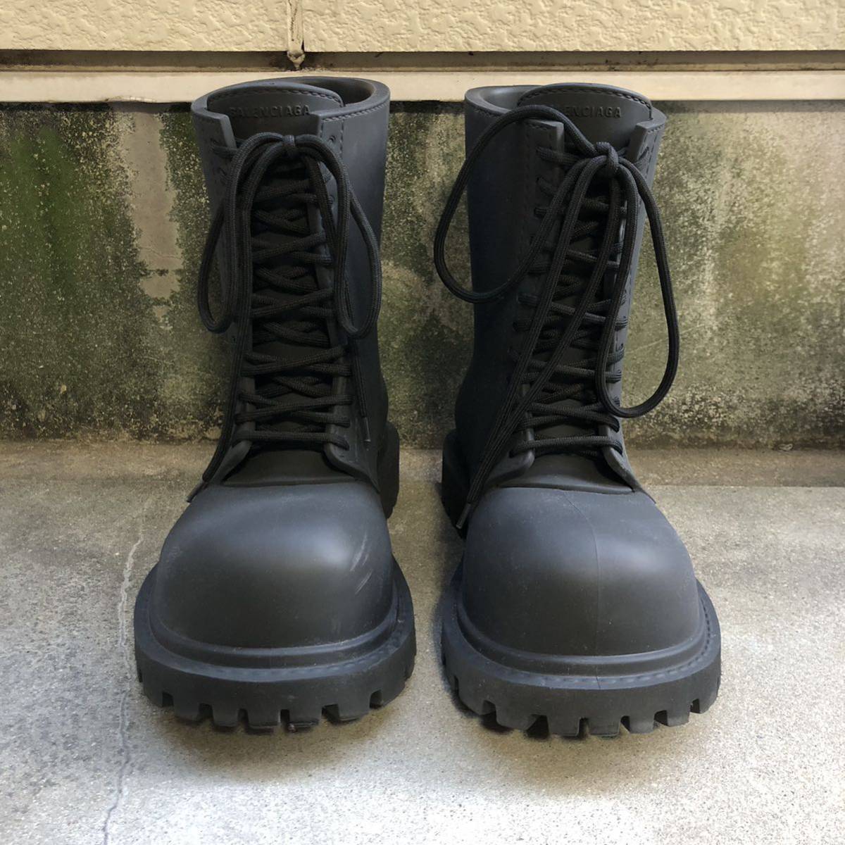 美品 BALENCIAGA バレンシアガ STEROID BOOTS ステロイド ブーツ サイズ42 クリーニング済み_画像5