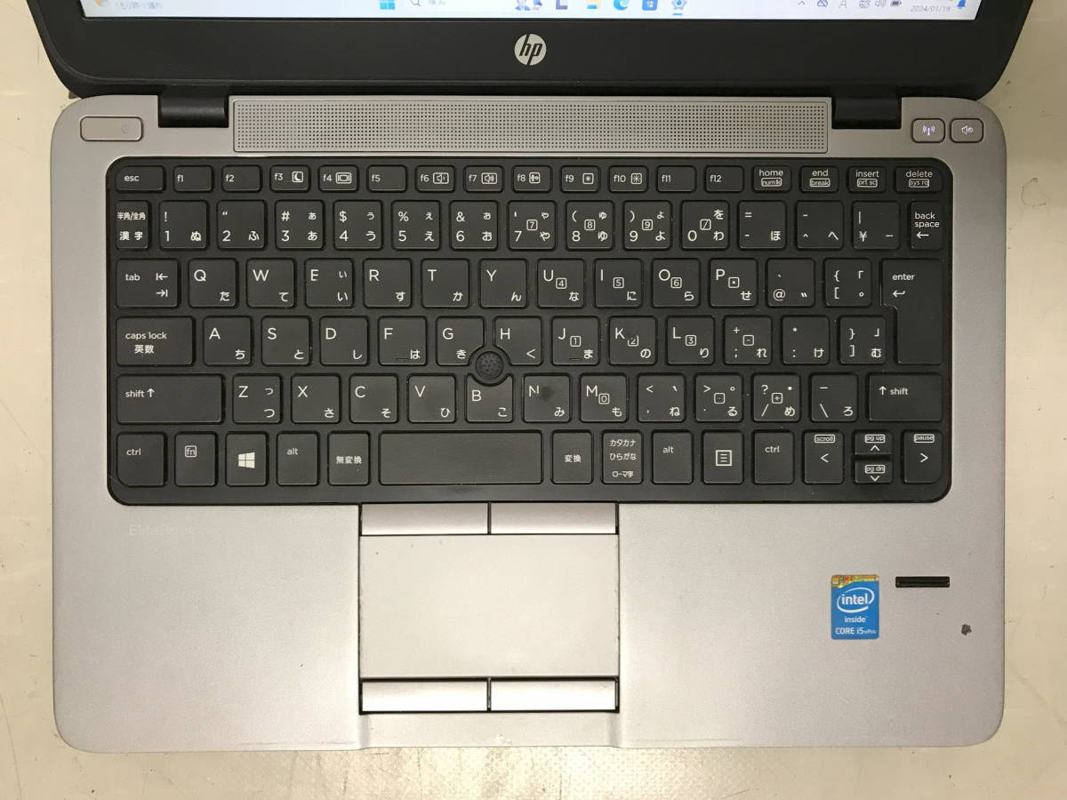 HP EliteBook 820 G1 / 第4世代 Core i5 4300U / メモリ 16GB / SSD 256GB / 12.5型 HD (1366 x 768) / Win 11 Pro / AC付_画像4