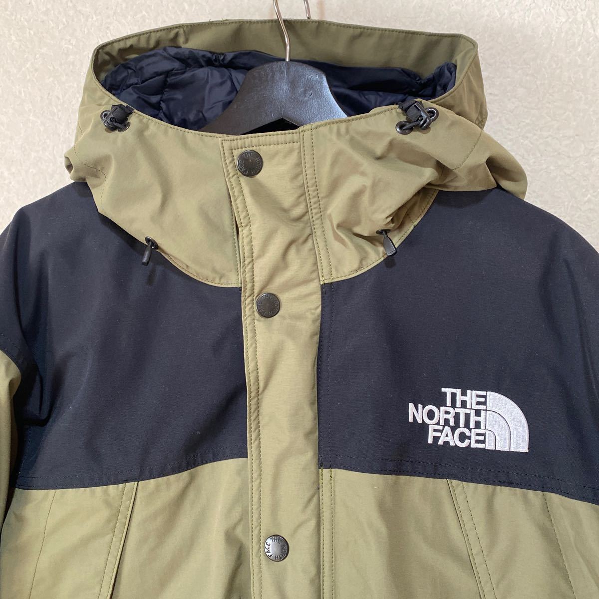 【美品】THE NORTH FACE ノースフェイス MOUNTAIN DOWN JACKT マウンテン ダウン ジャケット ゴアテックス ND91737 XLサイズ　国内正規品　_画像3