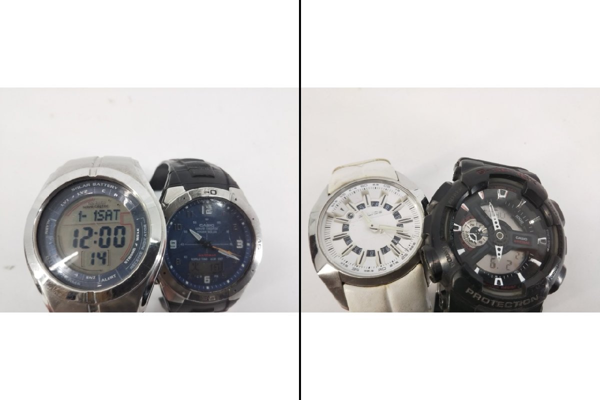 G-SHOCK CASIO SEIKO D&G POLICE 他　ジャンク　腕時計　大量まとめ売り　約90点　カシオ　セイコー　【1円スタート!!】_画像6