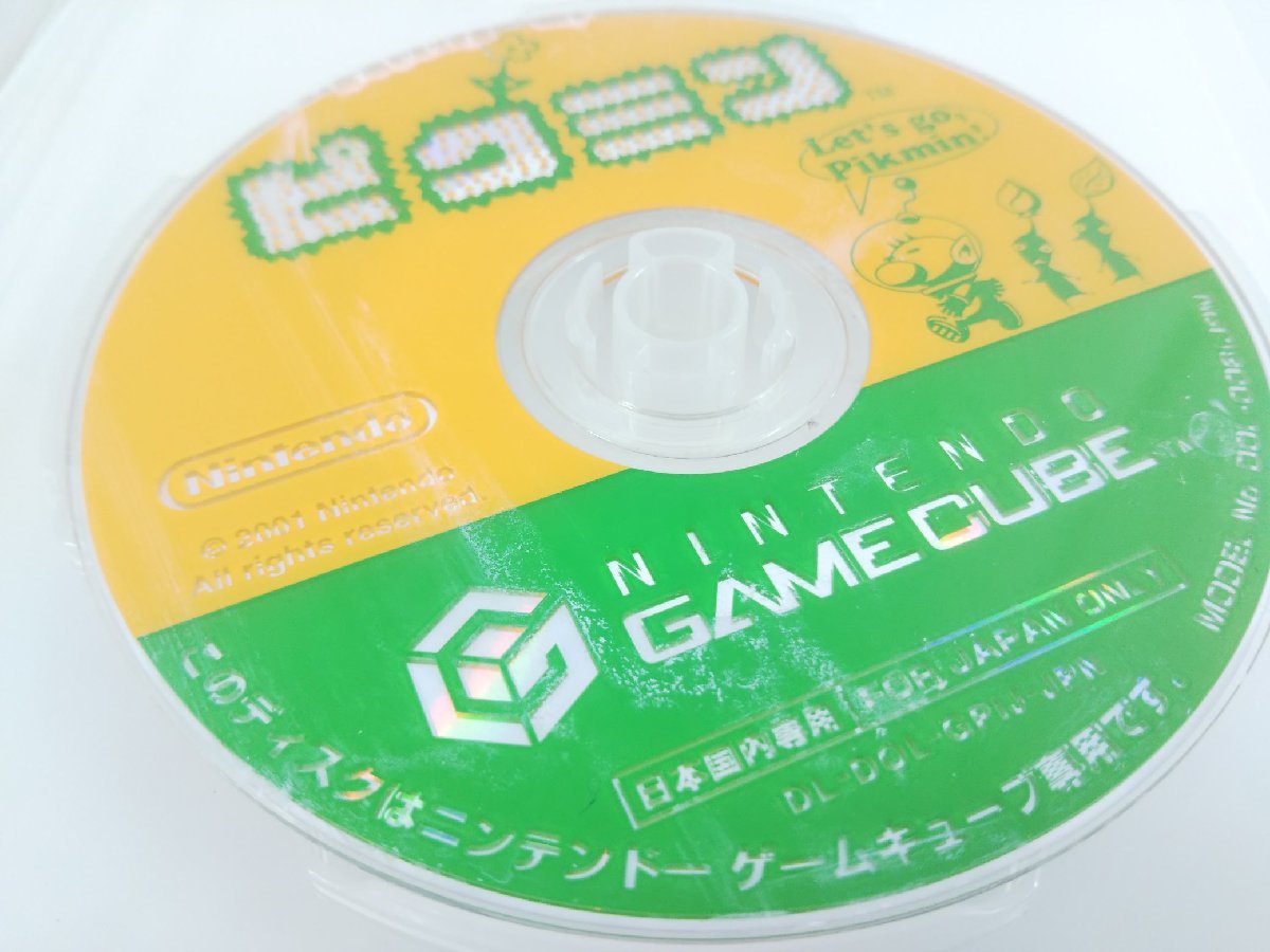 ニンテンドーゲームキューブソフト GAME CUBE NGC ピクミン 希少 レトロゲーム 中古品【1円スタート】◆_画像6