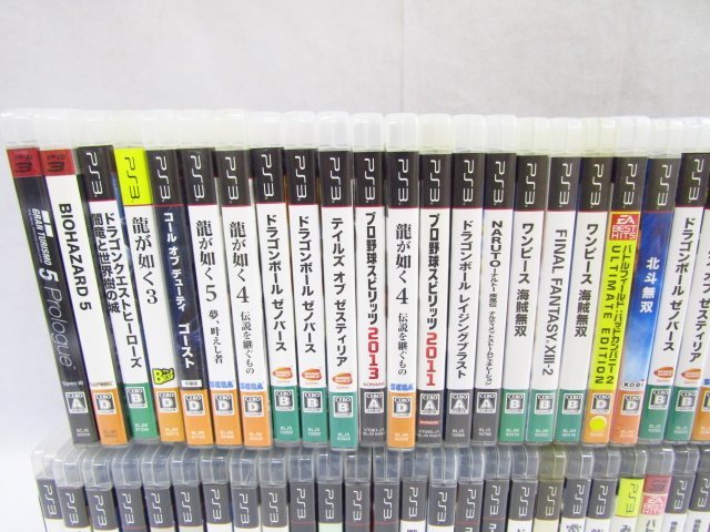 PlayStation3 PS3 プレステ ソフト 109本 まとめ セット売り 大量 ジャンク品 ◆4063_画像2