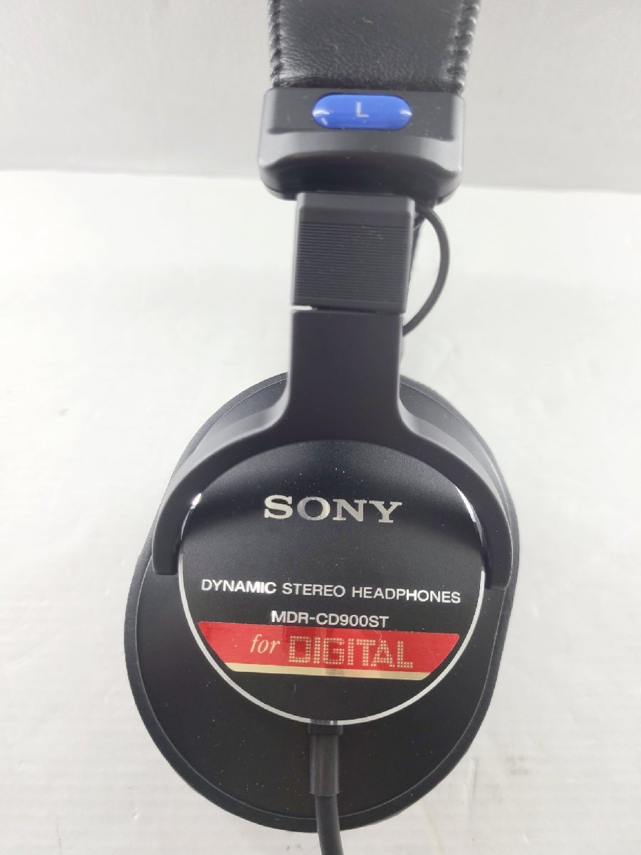 SONY ソニー MDR-CD900ST モニターヘッドホン 動作確認済み_画像4