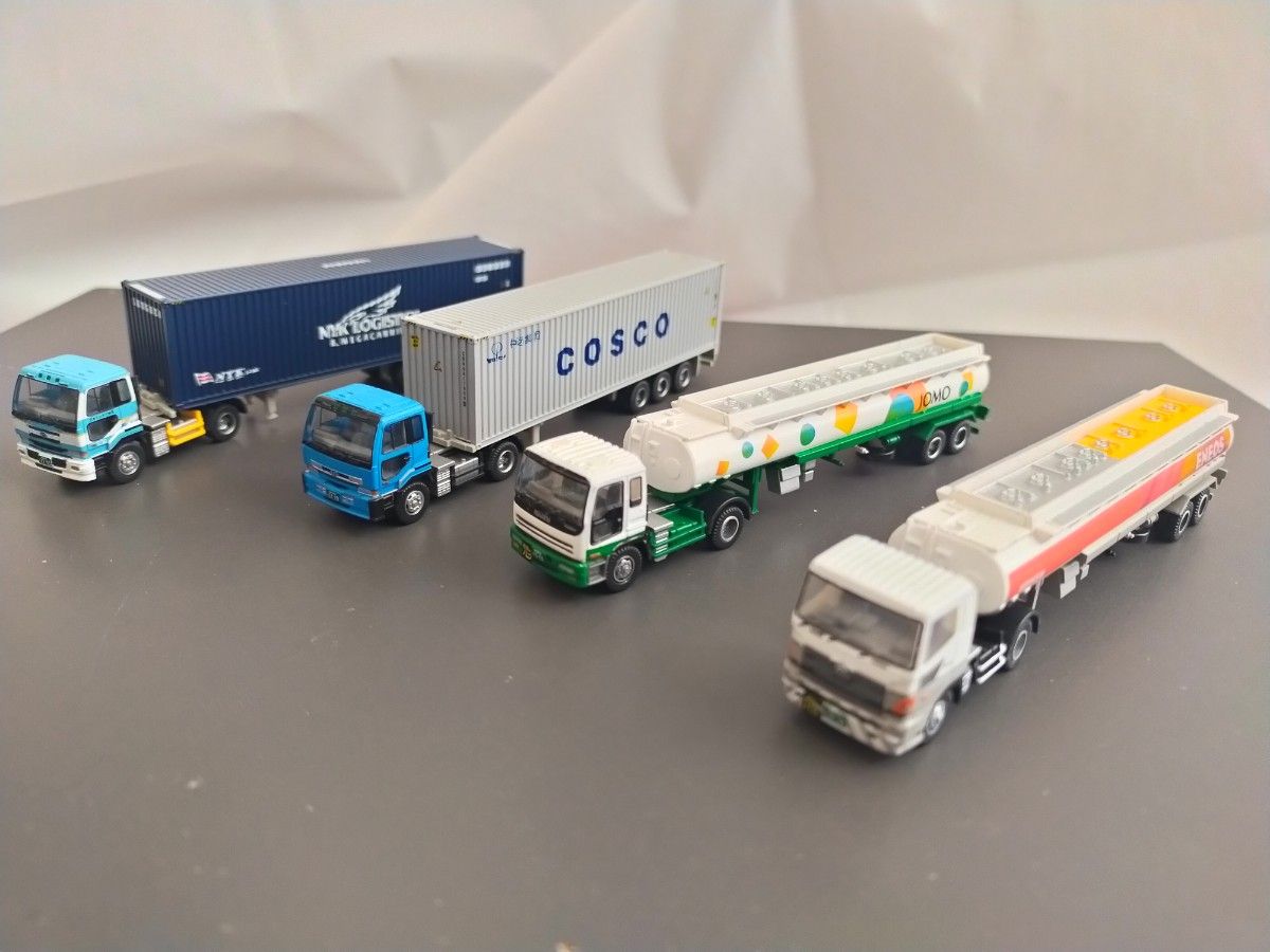 現状品】ザ・トレーラーコレクション 第1弾 + 第3弾 4台セット 現状品】ザ・トレーラーコレクション 第1弾 + 第3弾 4台セット