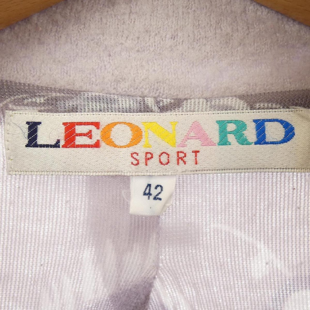 レオナールスポーツ LEONARD SPORT ブルゾン_画像4