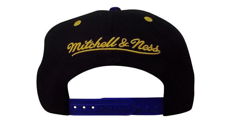 cap-102-Bk ミッチェル＆ネス キャップ MITCHELL&NESS NBA Golden State Warriors CAP 帽子 ブラック_画像3