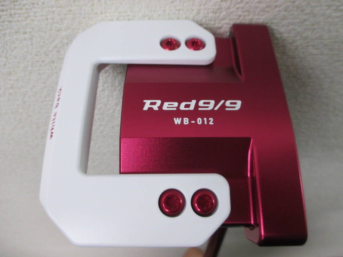 ■未使用品●キャスコ Red 9/9 Whiteback ワイドボックス WB-012●34インチ●パター