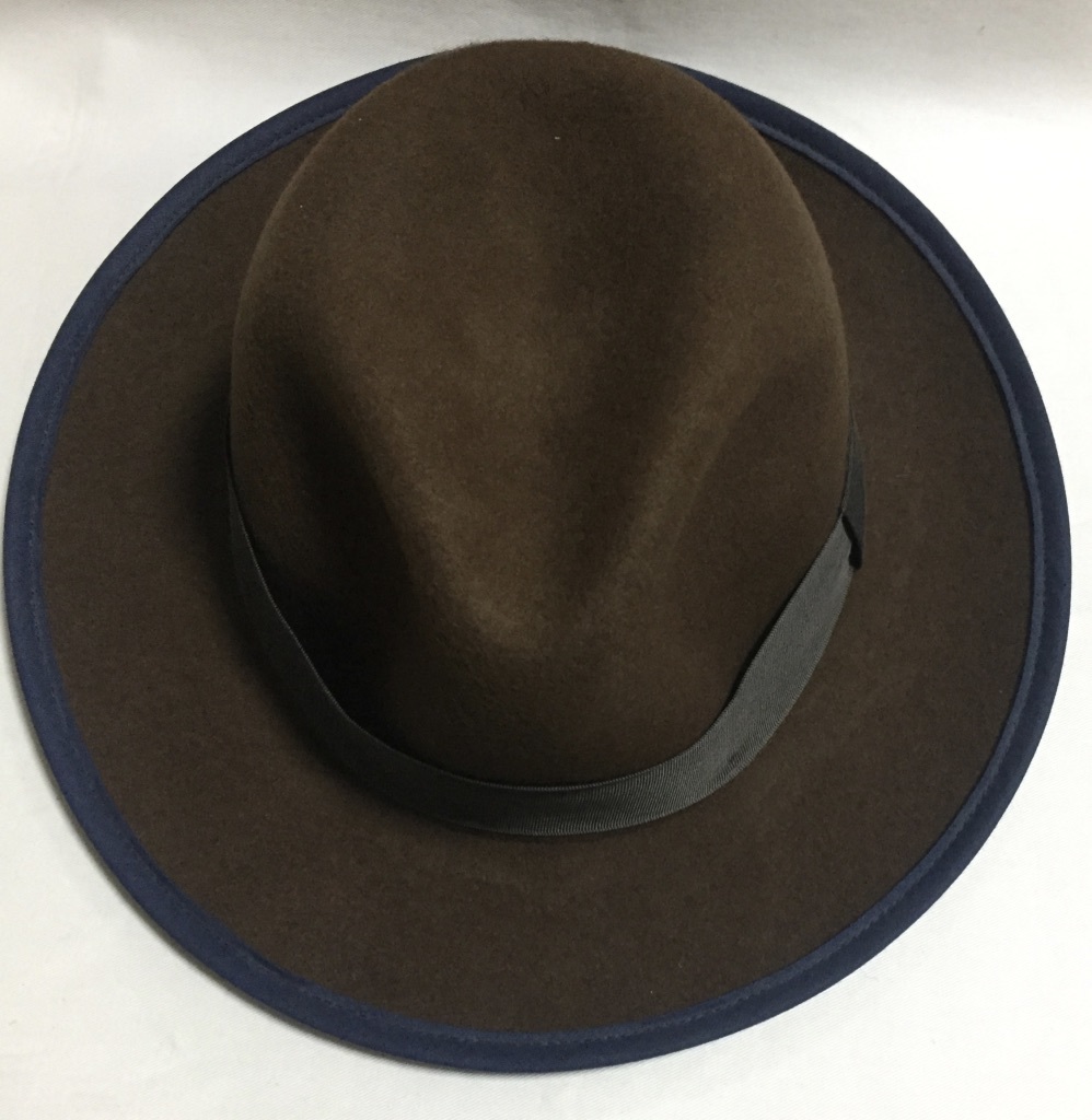 SAN FRANCISCO HAT fedorahatto 定價17,064日元內折wool hat/CA4LA kijima takayuki BORSALINO STETSON WACKO MARIA    原文:SAN FRANCISCO HAT フェドラハット 定価 17,064円 中折れウールハット/CA4LA kijima takayuki BORSALINO STETSON WACKO MARIA