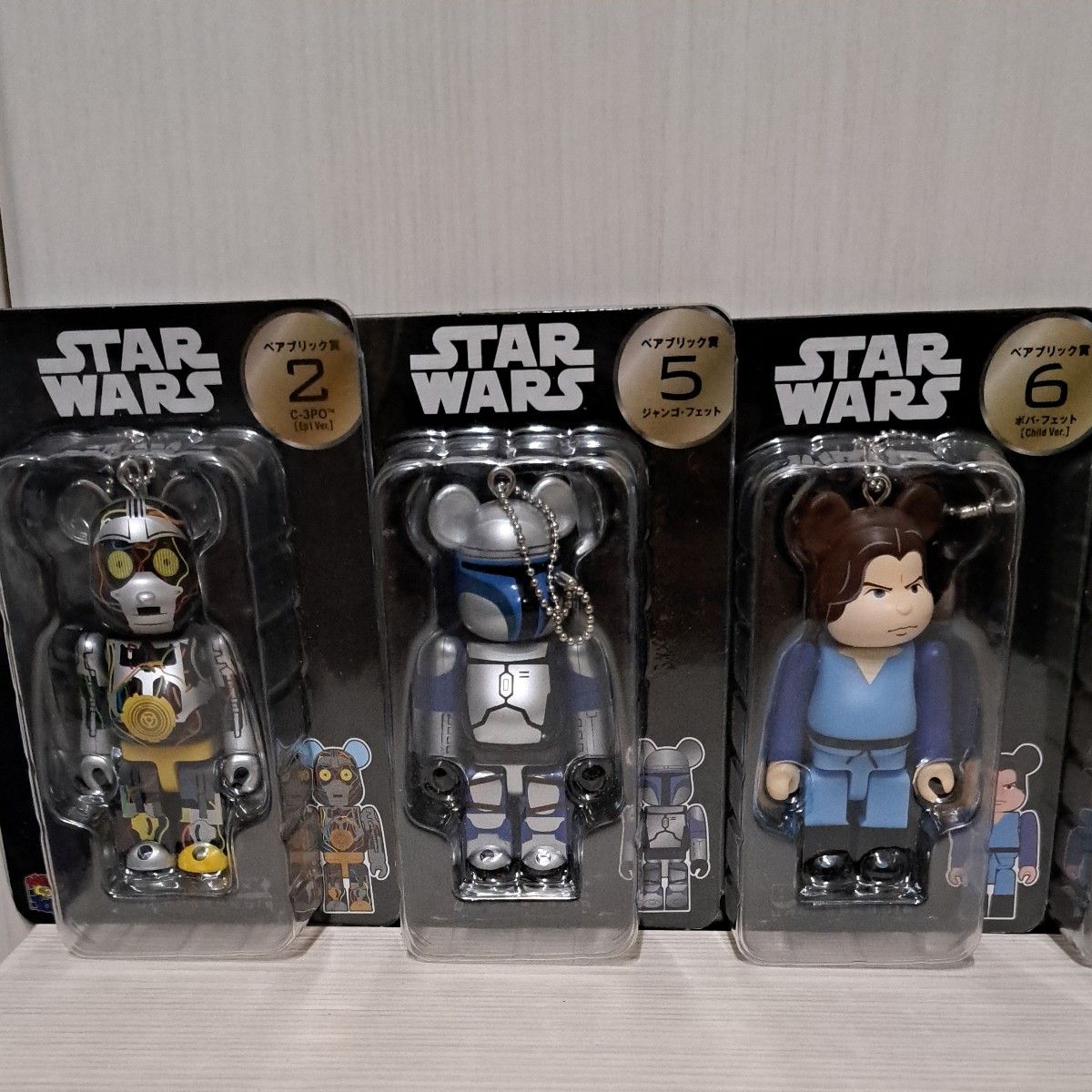 RBRICK Happyくじ ベアブリック　スターウォーズ　STAR WARS　6点セット