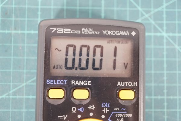 [NZ] [A4014660] YOKOGAWA 横河 73203 DIGITAL MULTIMETER デジタルマルチメーター 専用ケーブル付き_画像4