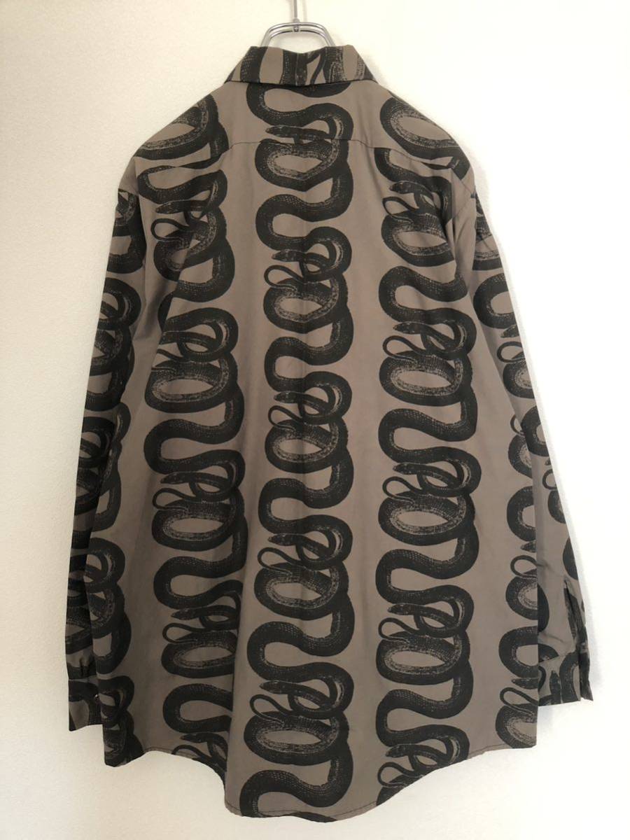 HYSTERIC GLAMOUR Snake Loop shirts カーキ ヒステリック HYSTERIC GLAMOUR Snake Loop shirts カーキ ヒステリック