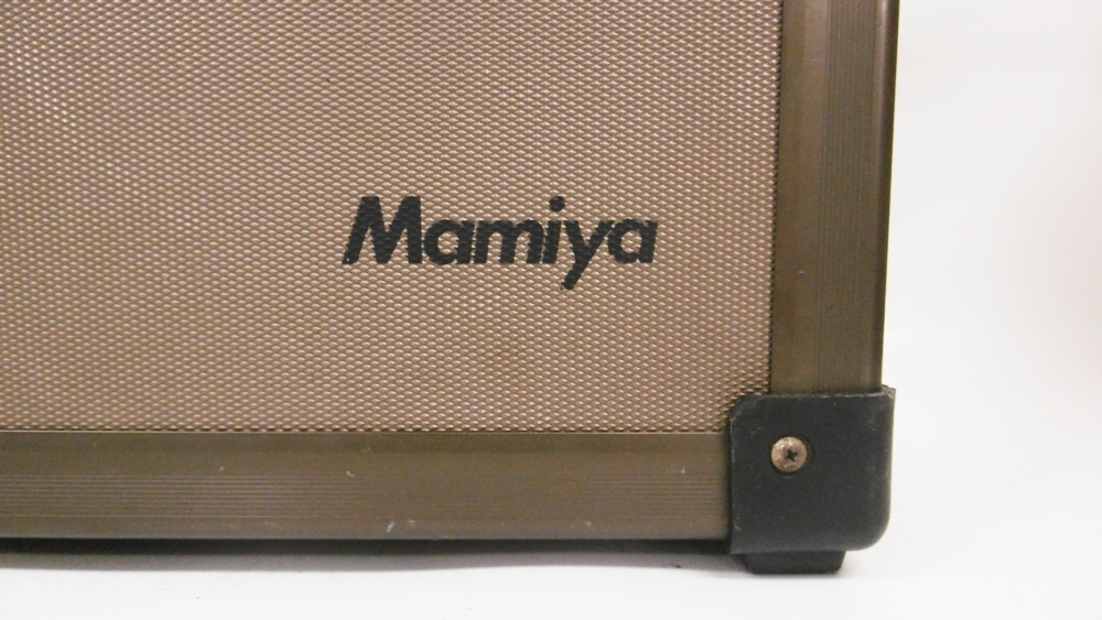 17 00-000000-00 [Y] Mamiya マミヤ カメラケース ハードケース ブラウンカラー 鹿00_画像2