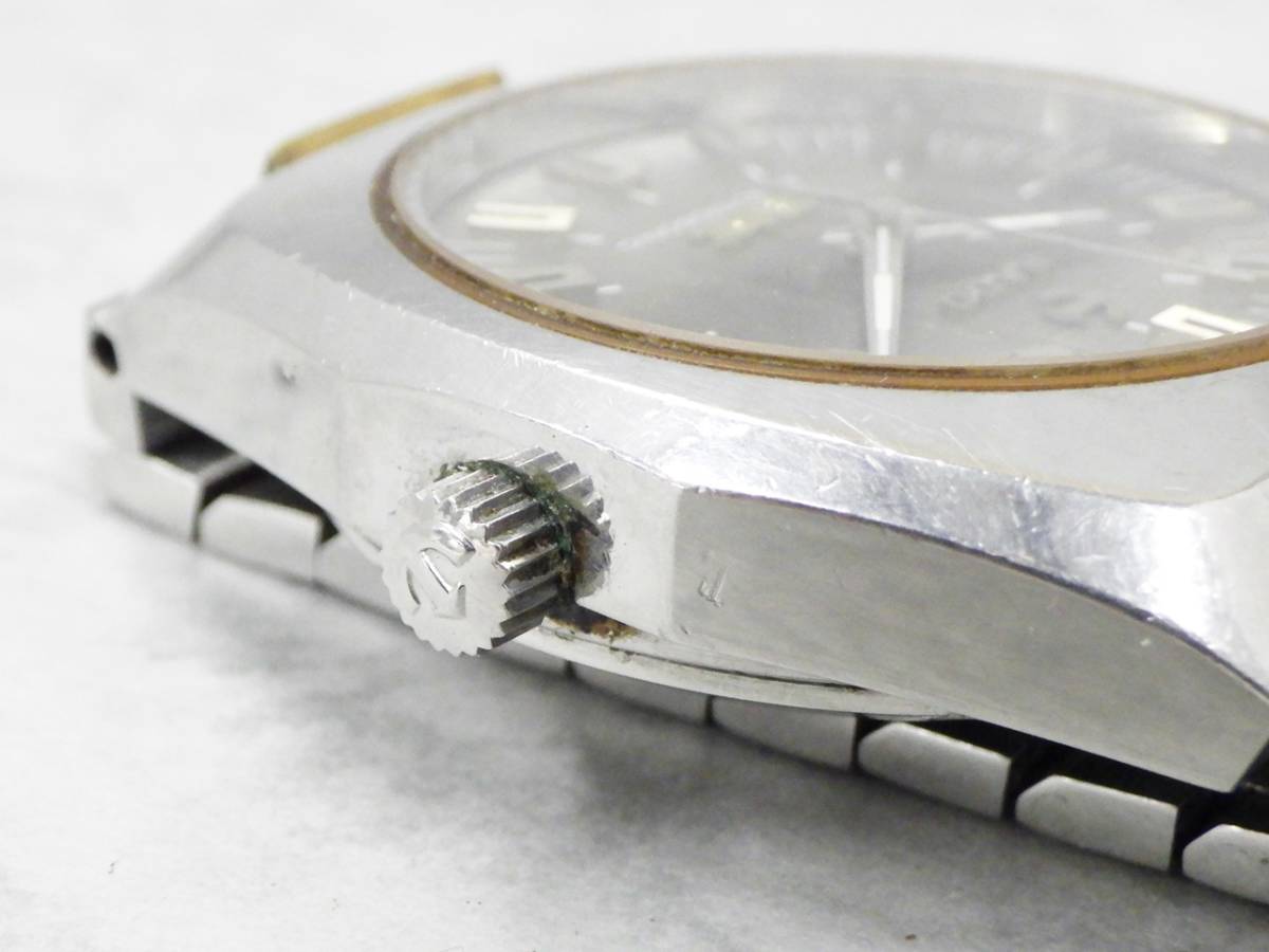 01 15-586589-17 [Y] RADO ラドー ELECTROSONIC エレクトロソニック 音叉時計 クォーツ 希少 メンズ 腕時計 札15_画像6