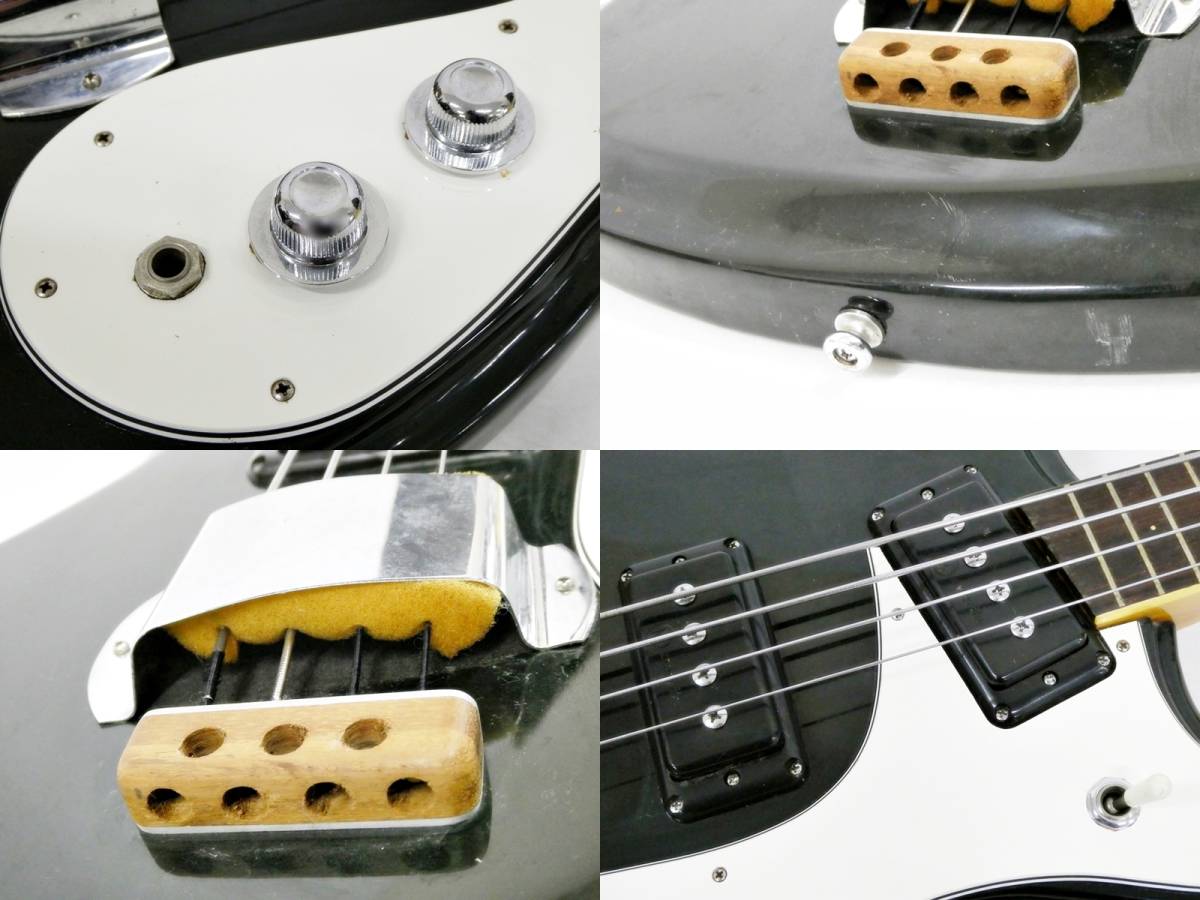 16 39-587116-23 [S] Mosrite モズライト AVENGER アベンジャー エレキベース 弦楽器 日本製 ヴィンテージ ケーブル付き 福39_画像3