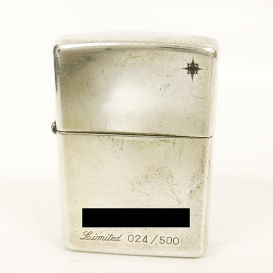 17 45-586116-10 [Y] (6) Zippo ジッポー STERLING スターリング 2004 オイル ライター 喫煙具 喫煙グッズ 鹿45_画像1