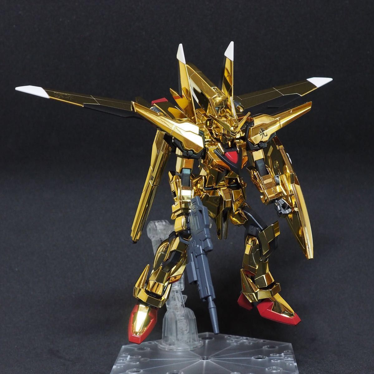 HG 1/144 ORB-01 オオワシアカツキガンダム 塗装済完成品|Yahoo HG 1/144 ORB-01 オオワシアカツキガンダム 塗装済完成品|Yahoo