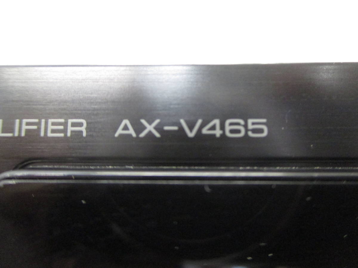 AX-V465　YAMAHA　オリジナルリモコン付き　ヤマハ_画像2