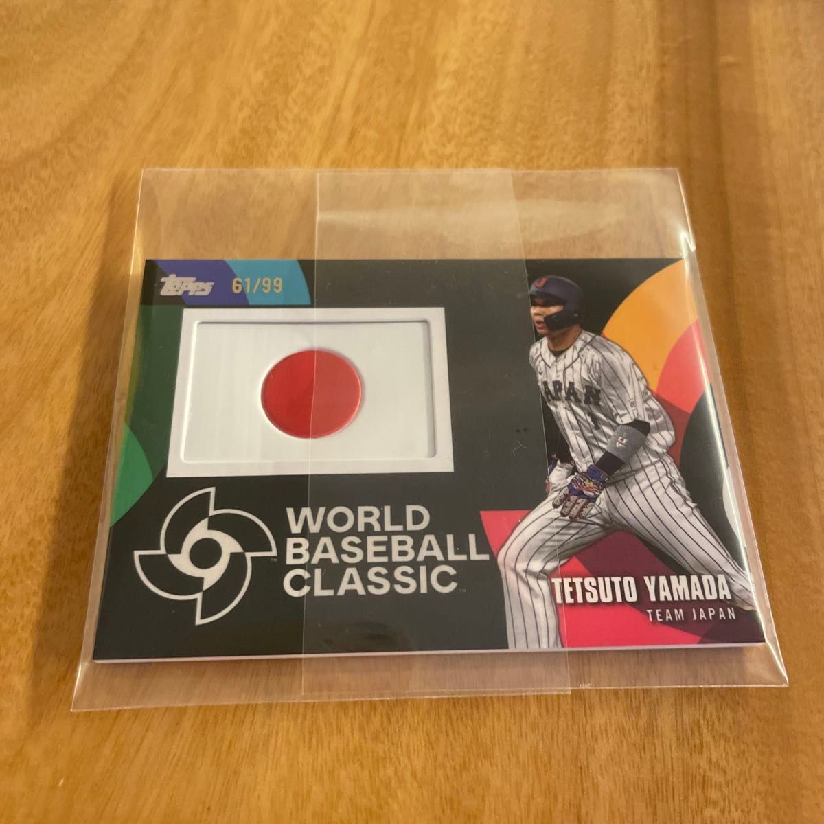 山田哲人 2023 topps Japan Edition パッチカード TETSUTO YAMADA