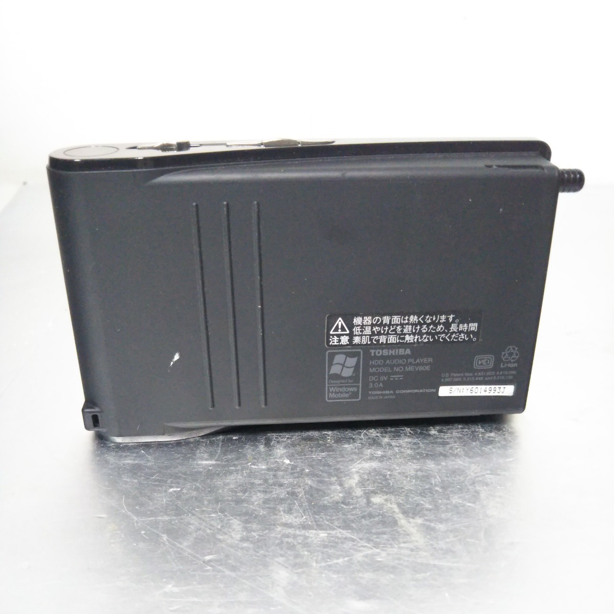  бесплатная доставка (4M176)TOSHIBA Toshiba HDD аудио плеер MEV60E