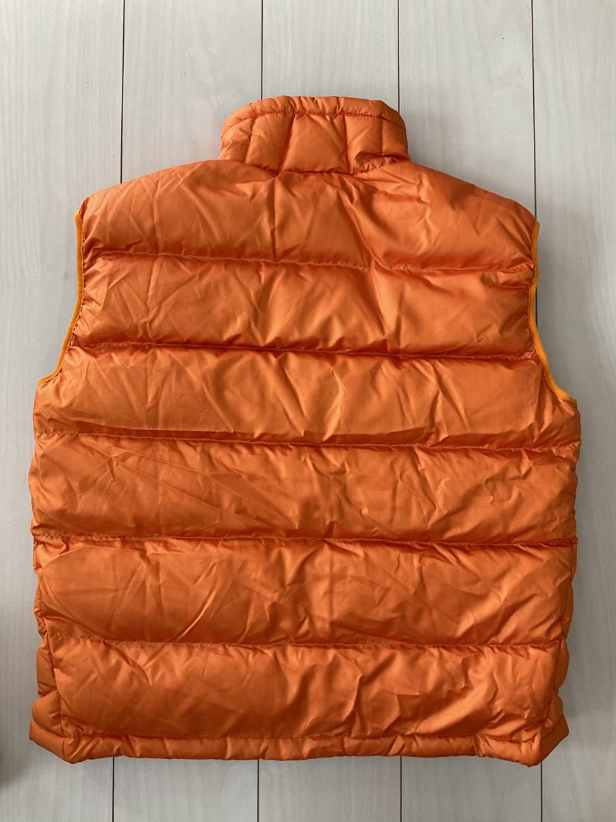 Patagonia ダウンベスト ジップアップ 84631 F8 MEDIUM オレンジ_画像5