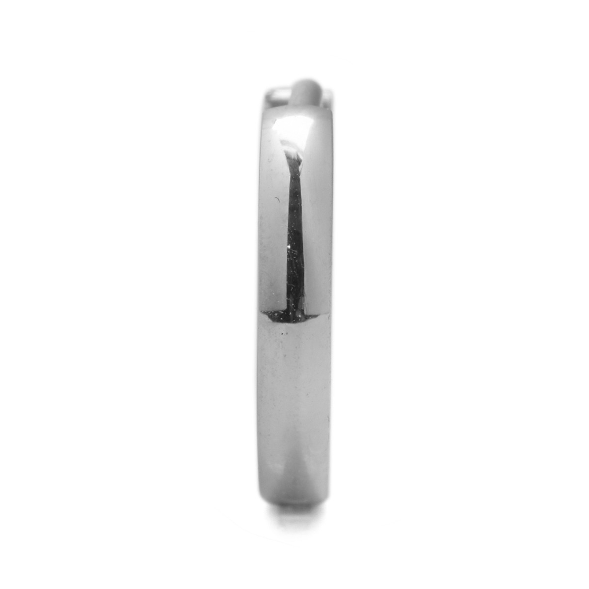 【バラ売り/1個】 ピアス サージカルステンレス シンプルな甲丸フープピアス 幅2.0mm 直径14.0mm 銀色_画像4