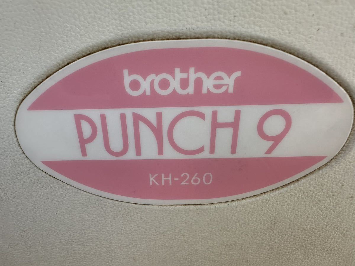 【brother／ブラザー】 PUNCH9 編み機 ハンドクラフト KH-260 ★ 現状品_画像9