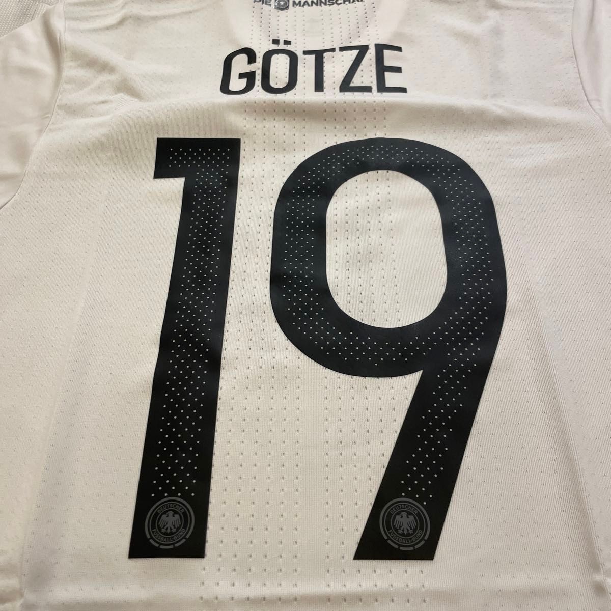 ゲッツェ選手　ドイツ代表　オーセンティックタグ付きユニフォーム