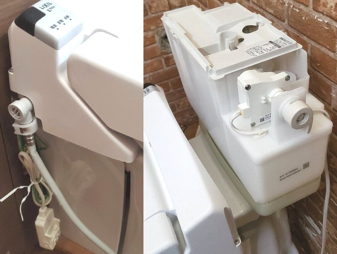 *23R173 LIXIL リクシル トイレセット キャビネット付 DF-H15QS4 *23R173 LIXIL リクシル トイレセット キャビネット付 DF-H15QS4