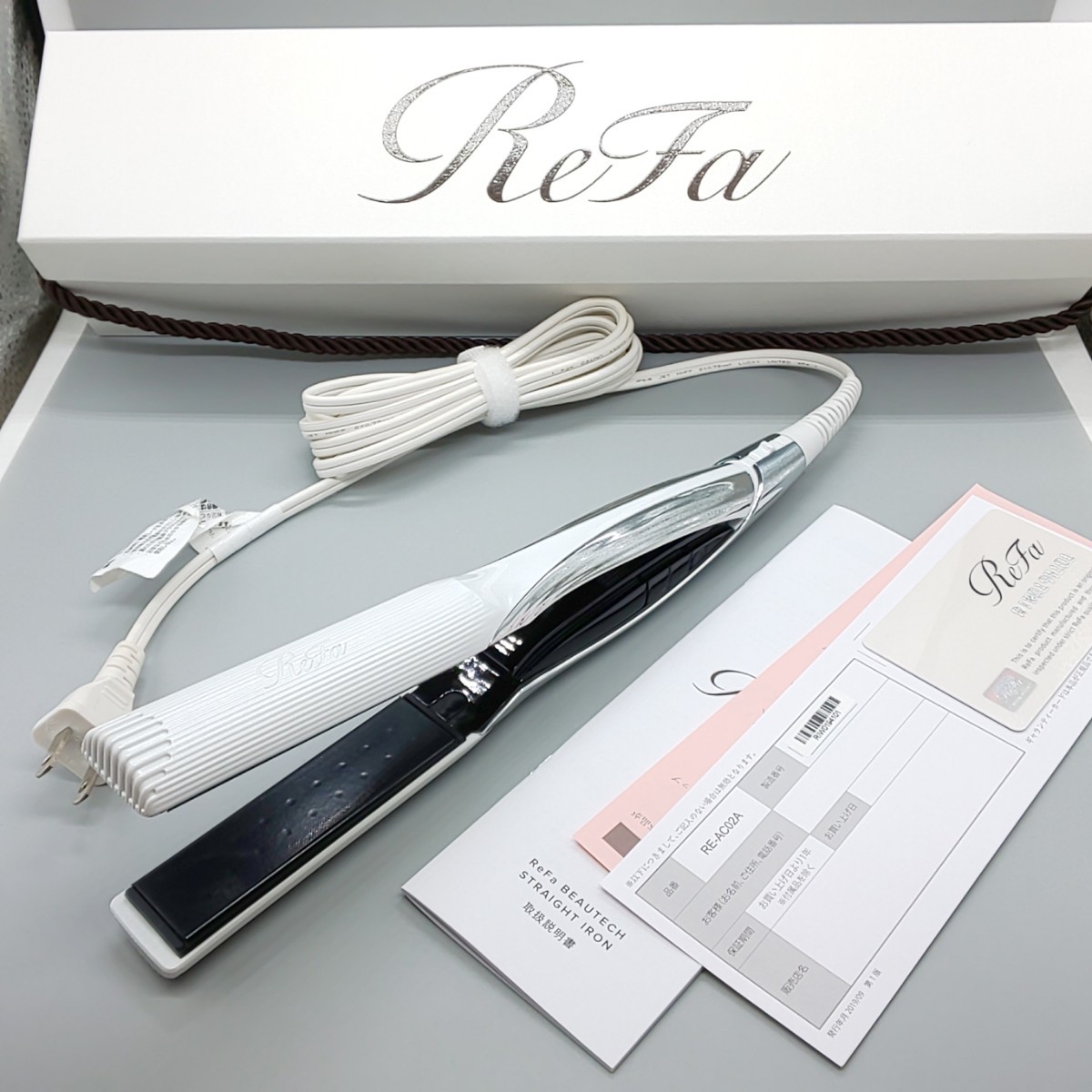 《送料無料・迅速発送》ReFa リファ ビューテック ストレート BEAUTECH STRAIGHT IRON【正規品・動作良好】|