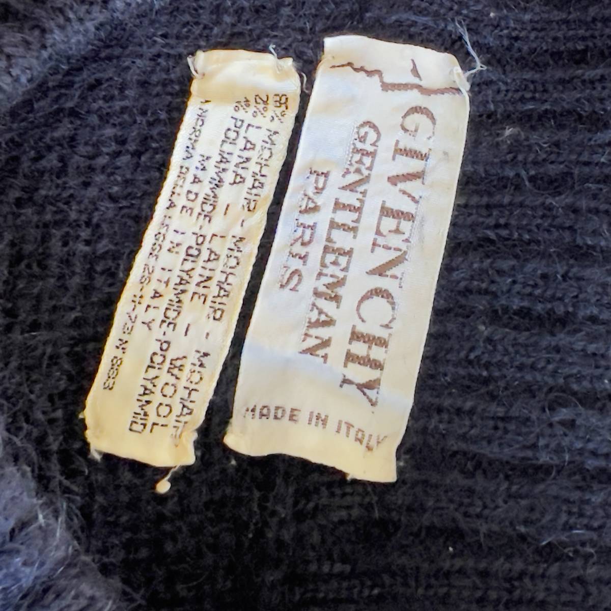 OLD GIVENCHY ヴィンテージ ジバンシー MOHAIR モヘア65 OLD GIVENCHY ヴィンテージ ジバンシー MOHAIR モヘア65