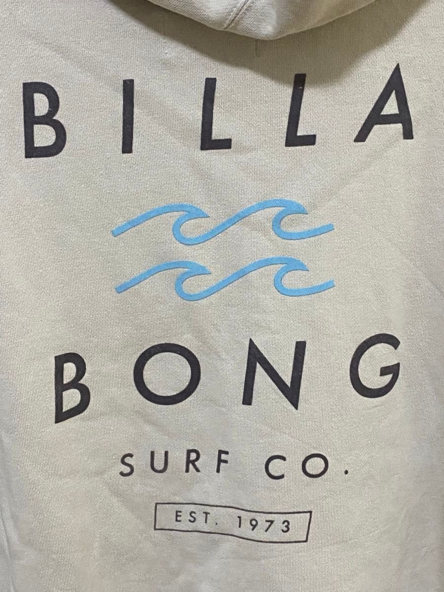 ビラボン　BILLABONG プルオーバーパーカー　ベージュ