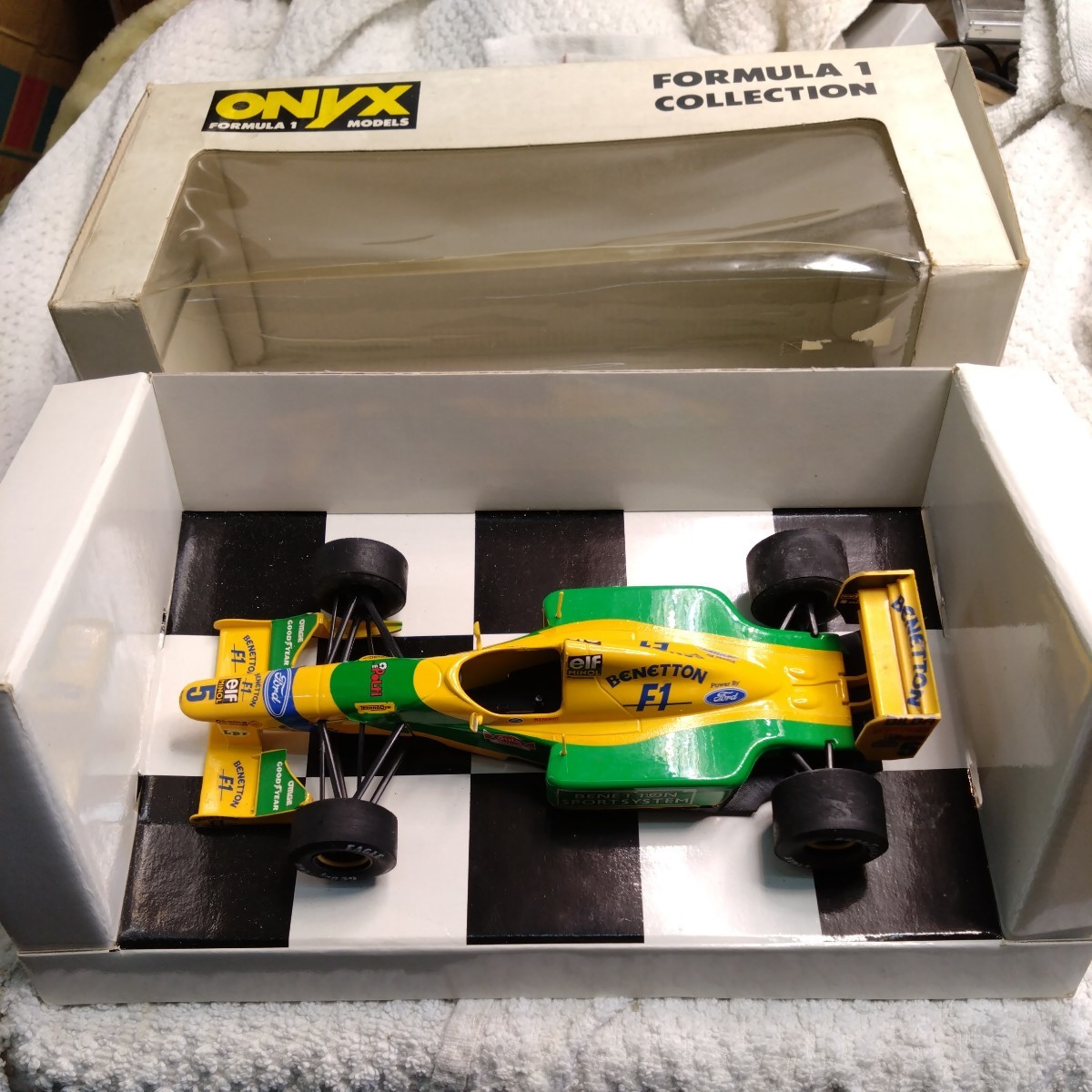 1992 BENETTON B 193A FORD バナナノーズ ミハエルシューマッハ　1/24_画像1