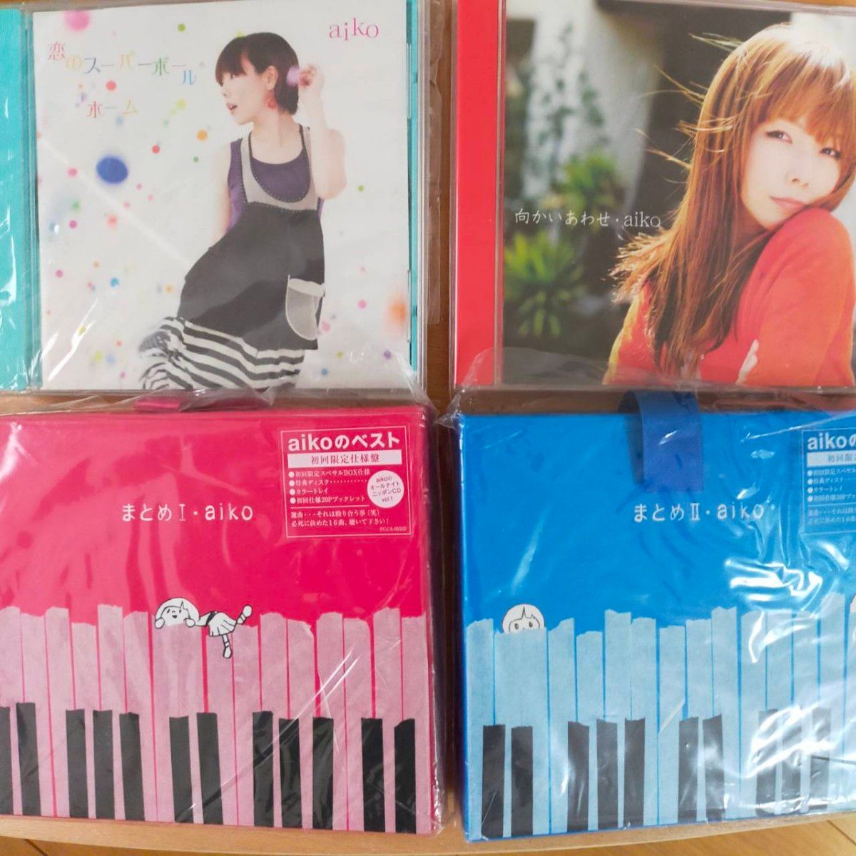 aiko 初回限定仕様盤 ベストアルバム まとめⅠ まとめⅡ シングル2枚