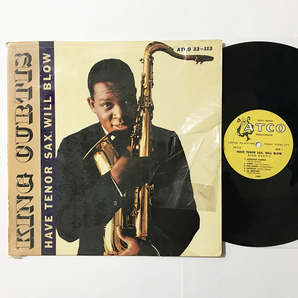 US ORIG LP■King Curtis■Have A Tenor Sax Will Blow■Atco アル・ケーシー参加 シュリンク付 オリジナル モノラル【試聴できます】_画像1