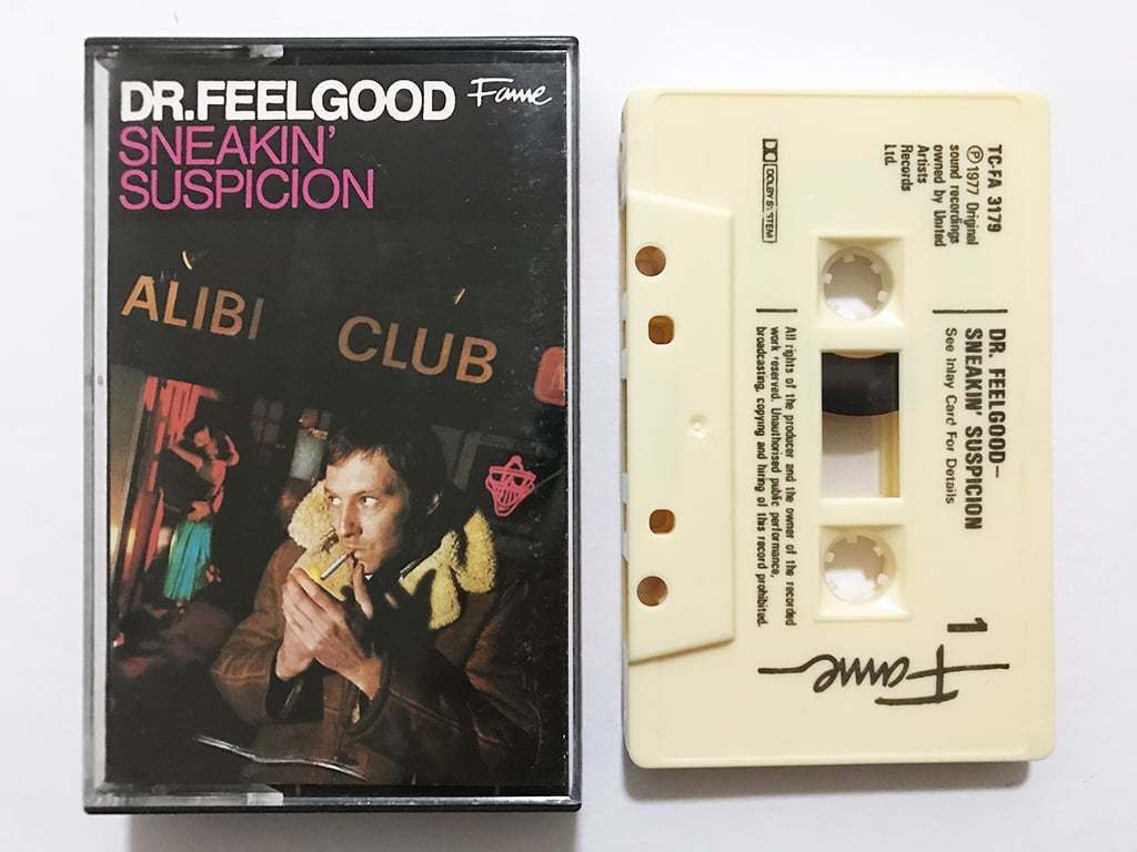 ■カセットテープ■ドクター・フィールグッド Dr. Feelgood『Sneakin' Suspicion』■同梱8本まで送料185円_画像1