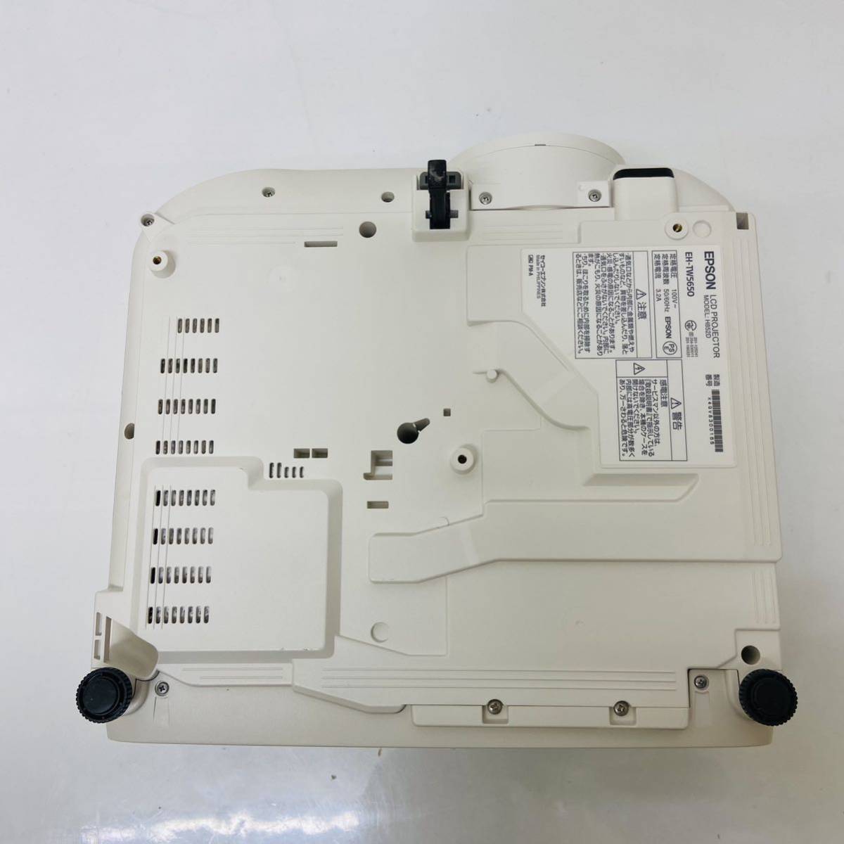 動作品　EPSON ホームプロジェクター EH-TW5650 H852D　リモコン付きi16368　120サイズ発送_画像8