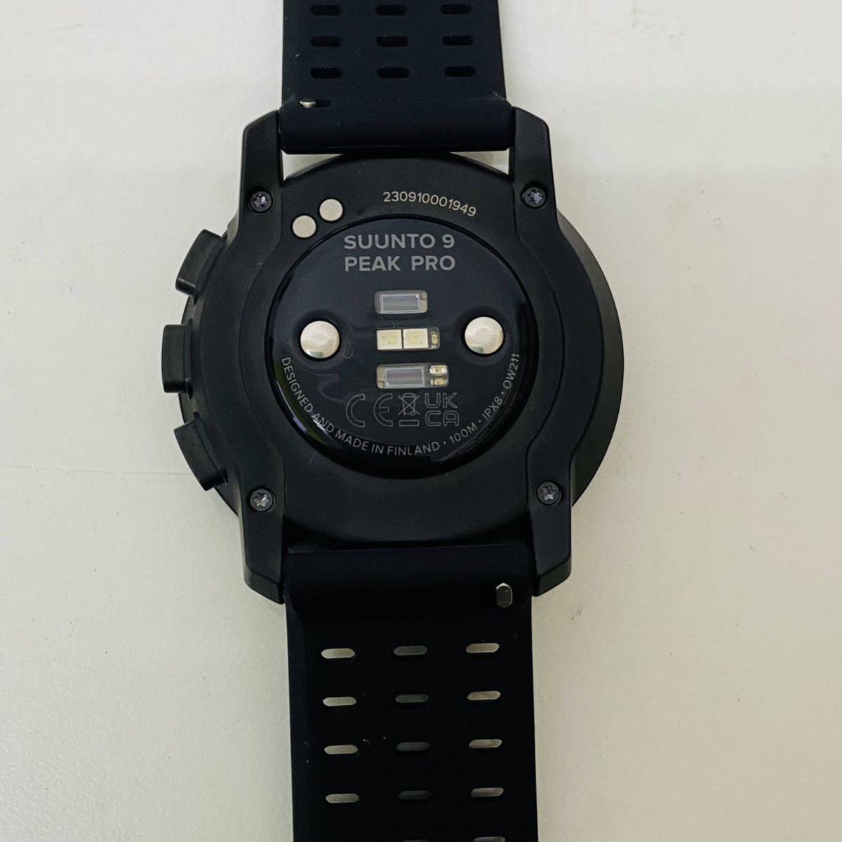 SUUNTO 9 PEAK PRO ALL BLACK 　OW211 スマートウォッチ　腕時計　　i16499 60サイズ発送 　動作品_画像5