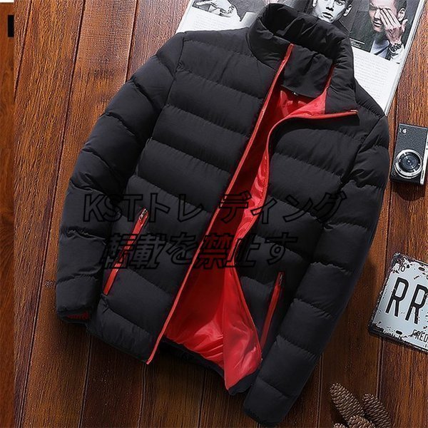 .. collar protection against cold . manner down coat men's down jacket casual dressing up winter clothes 4 color large size 