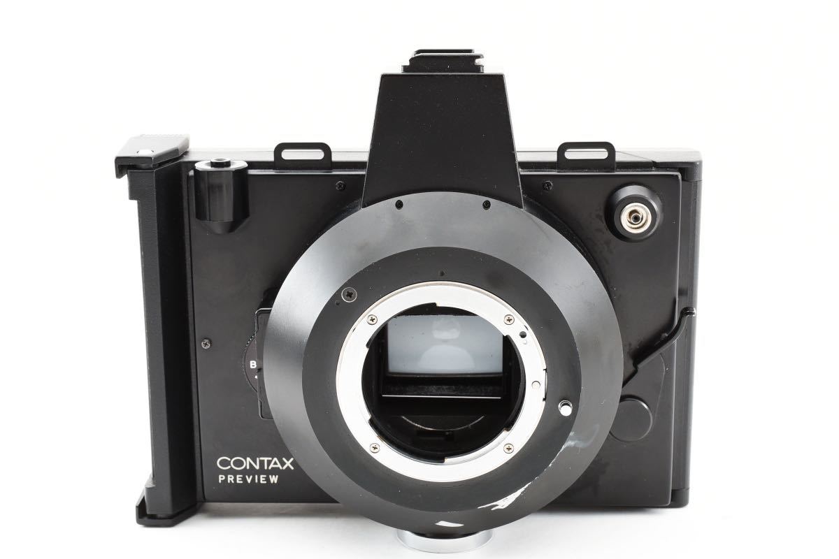 希少＊コンタックス プレビュー Contax Preview フィルムカメラ Nikon ニコンマウント Polaroid ポラロイドバック 付属品多数_画像3